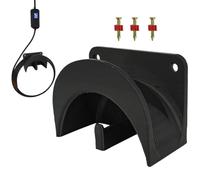 Generico Support Mural, Cable Voiture Electrique, Support Mural Pour Chargeur De Véhicule Électrrique | Crochets Muraux Stables Pour Abri De Jardin | Accessoires Home Cinéma Pour Véhicule Électriique