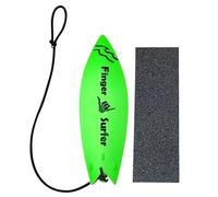 Generico Surfboard with - Surfboard with Da, Mini Toy 12 x 3.8 x 0.2 cm with Sail, Windsurfing Keyboard Desk for Trick, Stress Relief, Toy