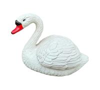 Genérico Swan Lure | Geese Statue Out Of The Geos -30x18x23cm Floating Water Decoration Swan Animal Figure For Porch Pools