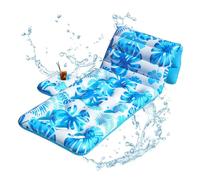 Genérico Swimming Pool Floats with Backrest for Water Fun | Floating Chair Outdoor Garden for Lake Beach Summer Travel Camp Tan Swimming