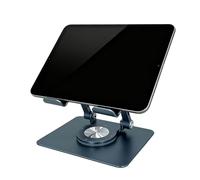 Genérico Swivel Laptop Riser - Ergonomic Adjustable Base 40 cm | Tablet Riser Stand for Desk Study Home Bedroom Room Classroom Computer