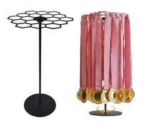 Generico Swivel Medal Display Stand - Medal Hanger with Ribbon Organizer, Practical Storage for Display Stands | Sports Awards Organizer for the