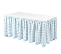 Generico Table Cover for Chair of the Class Table Cover with Ruffle 182 cm