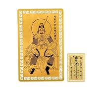 Genérico Tai Sui Blessing Cards 2026 - Collectible Portable Chinese Copper and Gold - Traditional Chinese Year of the Horse Card - for Men Women Mom Dad Grandpa Wife Husband Family