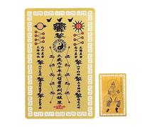Genérico Tai Sui Card 2026 - Chinese Gold Copper Portable Decoration | Tai Sui Protection For The Year Of The Horse | for Men Women Mom Dad Grandpa Wife Husband Family