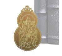 Generico Tai Sui Protective Card - Copper Lucky Charm 2026 - Shaped Safety Card For The New Year - For Home Office Car Travel Holiday Spring Party Purse Wallet