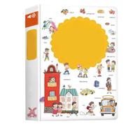 Genérico Talking Book of English Words - Interactive Activities with Speech,Talking Books for Kids | for boys and girls ages 2 to 6, preschoolers and garden