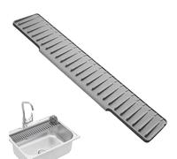 Generico Tap Mat - Silicone Drainage Tray Design Quick Drying Water Absorption Splash Protection Around the Drainage Structure Non-Slip | for Ripia