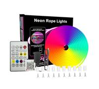 Genérico Tape Light - Indoor Decoration with LED Lighting | Smart Color Changing Lighting, Cuttable and Sound Activated for Bedrooms, Gardens, Balconies, FIES