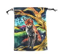 Generico Tarot Cube Holder - Tarot Bag 13x18cm with String, Tarot Card Reader, Tarot Reading Gift, Jewelry Bag for Divination Cards Storage, Sxf07#, riferimento alla descrizione, Please refer to