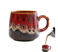 Genérico Tasse À Café En Ceramique - With Ergonomic Design | Grande Capacité, Design Moderne Et Glaçure Fluid Idéale Pour Thé, Latte, Lait, Cocoa, Couple Et Usage Quotidien