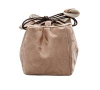 Generico Tea Box | Aesthetic Fabric Drawstring Bag - Chinese Tea Utensil Holder - for Office, Home, Travel, Camping, Picnic, Out-of-the-Door Birthday