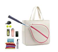 Genérico Tennis Racket Bag, Tennis Racket Bags for Women - Large Capacity Waterproof Backpack Organizer for Badminton Outdoor Sport Gym Young Adults
