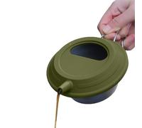 Generico Thermal Hiking - Folding Steel Handle with Silicone Lid - Hiking Cup - For Coffee The Hot and Cold Travel Outdoor Kitchen