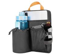 Generico Thought Of Beach Cups - Side Organizer For Camping | Multi-Pocket Beach Chair Organizer With Handle | Water Bottle Organizer For Cards