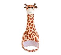 Genérico Three-Dimensional Plush Giraffe Hat - Novelty Kids Head Cap | Carnival Costume Accessory, Soft Plush Cap, Funny Headpiece for Pretend Play,