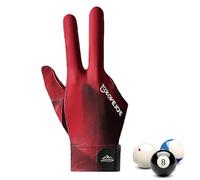 Generico Three Finger Pool Gloves | Cue Shooter Gloves | Cue Shooter Gloves, Left/Right Hand, 3 Finger Pool Gloves, Joining Process, Carom Sports
