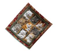 Generico Throw Blanket - Adorable Warm Cats Print Pattern | Soft Flannel Throw Blanket for Sofa, Sofa, Living Room, Bedroom, Chair, Car, | for Women, Men, Kids, Rag