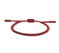 Genérico Tibetan Bracelet | Hand Woven, Adjustable from 15 to 24 cm, for Men and Women, Traditional Buddhist Knot | Lucky Charms and Protection | Red Thread Bracelets | Red Thread Bracelet, Ajustable