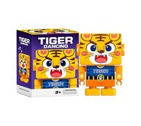 Generico Tiger Toy - Dancing Animal with Tiger Toy - for Fantasy Games and Learning, Birthday and Party, for Home and School, Desk, for Boys and Girls