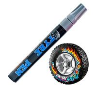 Genérico Tire Paint Marker - Permanent and Non-Fade Quick Dry Tire Marker - Marker for Drawing on Rubber and Wood, for Vehicles Motorcycles Motorcycles Bicycles