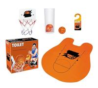 Generico Toilet Basket Set - Creative and Fun Gift Idea | Premium Quality Pastime for the Bathroom | Suitable for Men, Adults and Children, Easy to Clean and Store