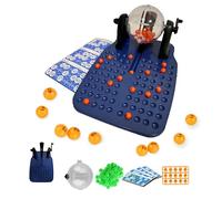 Generico Tombola 48 Folders with Rotating Compass Game Bingo Lotto Game with Automatic Dispenser