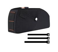 Generico Top Tube Bag - Water Resistant, Secure Closure | Waterproof Zipper, Registered Seams for Stable Road Bike, Track Bike, Rides, Tours