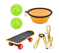 Generico Tortoise Toys | Toy Feeder Turtle with Adjustable Rope, Fun for Pets Lizard Bearded Dragon Rabbit Hamster for Daily Exercise in