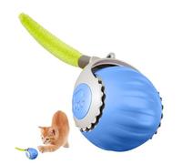 Genérico Touch Motion Activated Rolling Ball | Pet Smart Rolling Ball - Dog Rolling Activity, Interactive Cat Toy with Automatic Moving Tail Bowl