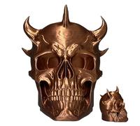 Generico Tow Hitch Cover A 3D Skull Dust Protection | Towbar Protective Cover A for Easy Installation | Parking, Long Distance Travel