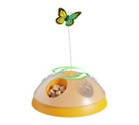 Generico Toy Dispenser for Cats Interactive Slow E Dispenser | Cat Food Puzzle for Home Living Room Kitchen Bedroom Car Transport Shelter