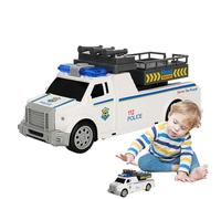 Generico Toy Machines - Realistic Educational Truck - Electric Toy Vehicle Escue with Music E, for Children Kindergarten Home Living Room School Room Childhood Game