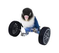 Generico Toys For - Parrot Training Machine, Intelligence Trick Toy For Long Tail Finch Grey | Interactive Learning Accessory