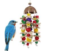 Genérico Toys for Parrots, Colorful And Bite-Resistant - Toys for Bird Cage | for Macaws Sparrow Parakeets Parakeets Carolinas Finches