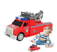 Generico Toys for Rescue Vehicles, Realistic Educational Trucks - Rescue Machine Toy with Music and - for Children and Teenagers Kindergarten Living Room