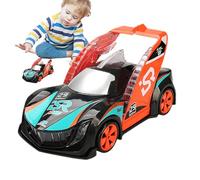 Generico Transformable Car Toy | Educational With And With Music - Transformation Vehicles for Boys - for Boys Playroom Living Room Party Family Night