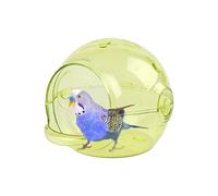 Generico Transparent Parrots Bird House for Breeding, Observation Hut 8.86 x 7.09 x 5.31 inches with PP, for Parakeet Eggs, Accessory Cage with
