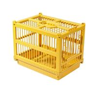 Genérico Travel Cage for Birds - Bird Cage with Handle and Perch | Portable Carrier for Nymphs - for Parakeet NINFA Conuro Finch Lovebird Cockatiel Canary Outdoor Travel Hiking