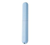 Genérico Travel Case: Portable Breathable Holder, Sanitary Storage, Dust Proof Container Vented | Travel Case of de Dient, azul, Consulte la descripción, See description