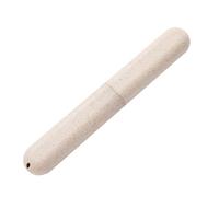 Genérico Travel Case: Portable Breathable Holder, Sanitary Storage, Dust Proof Container Vented | Travel Case of de Dient, beige, Consulte la descripción, See description
