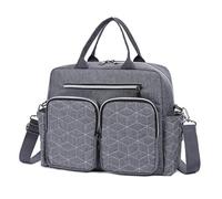 Genérico Travel Diaper Bag Backpack for Mom, Durable and Practical Diaper Bag Large Capacity Mummy Backpack for Maternity Outdoor Travel Hospital Care, grey, Consulte la descripción, See