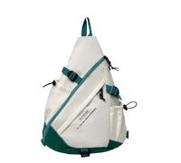 Generico Travel Sling Bag - Large Capacity Sling Daypac, Breathable Shoulder Chest Daypac, Sports Style Slings Pack For Exercise Shopping Travel, Large Capacity Chest Daypacks, Green, riferimento