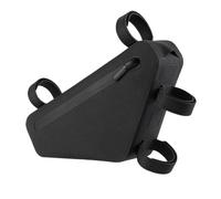 Genérico Triangular Bike Bag - Bike Bag | with Waterproof Bicycle Front Straps, Double-Sided Reflective Decoration, Reflective Strips, Outdoor Storage