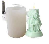 Generico Triple Mould - Silicone Girl Bust 10 cm Sculpture, Artistic Resin Figure, Creative Casting, Female Statue for Friendship Artistic Creation Clay Artistic Creation Twin |