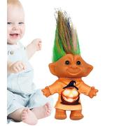 Genérico Troll Doll, Miniature Ugly Christmas Toys | Figurines for Shelves, Collectible Desk Ornament, Holiday Decoration for Living Room Bedroom Bookshelf
