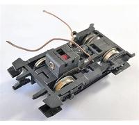 Generico Trolley complete with wheels and gears, 60 x 27 mm, replacement of the train, 92868