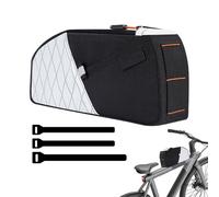 Genérico Tube bag: waterproof, secure closure | waterproof zip, sealed seams for stable mounting on road, trail, urban and cycling bikes.