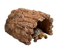 Genérico Turtle Cave - Resin Shelter for Habitat,Turtle Shelter | for Bearded Dragon, Turtle, Frog, Geckos, Snake, Reptiles, Amphibians, Aquarium Tank