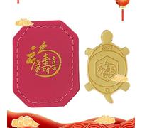 Generico Turtle - Compact Ornament For Alloy Statue, Attraction Emblem, Cultural Blessing Effigy, Representation 'Harmony' Oriental Abundance | With Vet